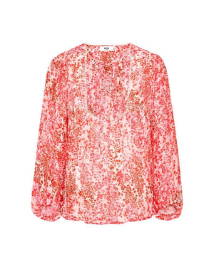 Isla Top in Cayenne Print