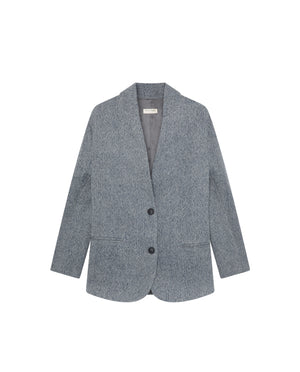 Clementine Jacket In Ocean Slate