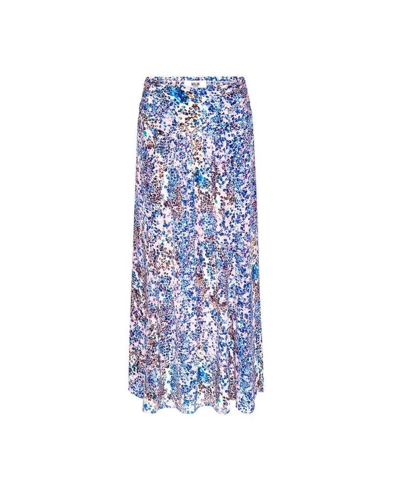 Kristina Skirt in Blue Green Print