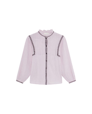 Lila Blouse In Purple Rain