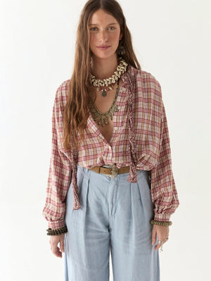 Marisa Trousers in Cielo Infinto Blue