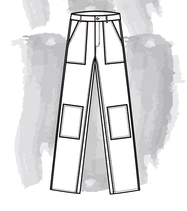 McKenna Jeans in Denim / Blue
