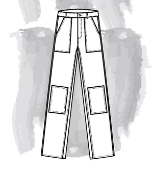 McKenna Jeans in Denim / Blue