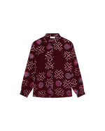 Ana Blouse In Wine Amethyst