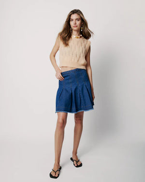 Wilder Skirt in Denim